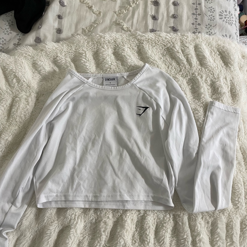 Gymshark white top